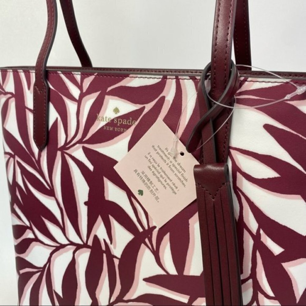NEW Kate Spade Handbag Jana Tote Bag Foliage Multi - Picture 3 of 13